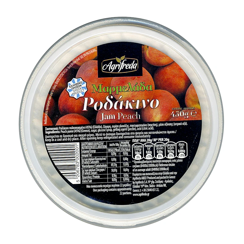 Μαρμελάδα Ροδάκινο 450γρ